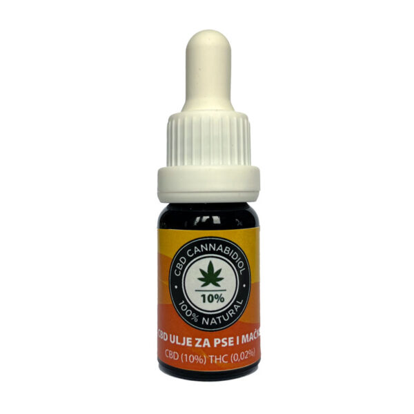 CBD ulje za životinje 10% (10ml)